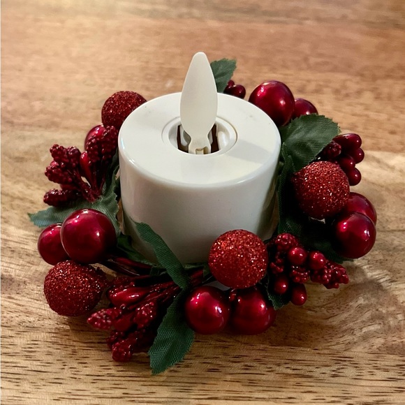 Luminara Blown Glass Ornament with Flameless Tealight Candle - Picture 4 of 6